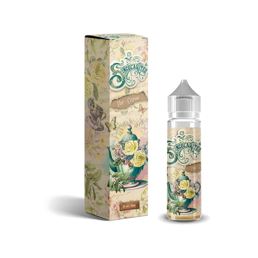 E-liquide Thé Citron 50 mL - Singularités