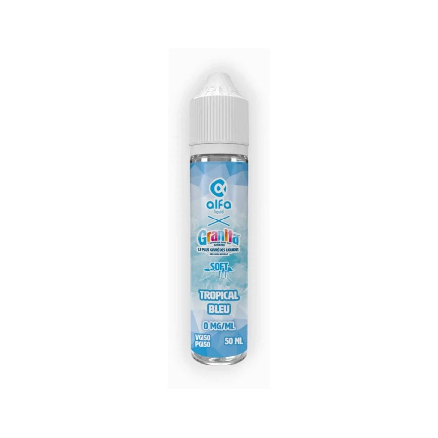 E-liquide Tropical Bleu Soft 50 mL - Granita — Alfaliquid - Granita