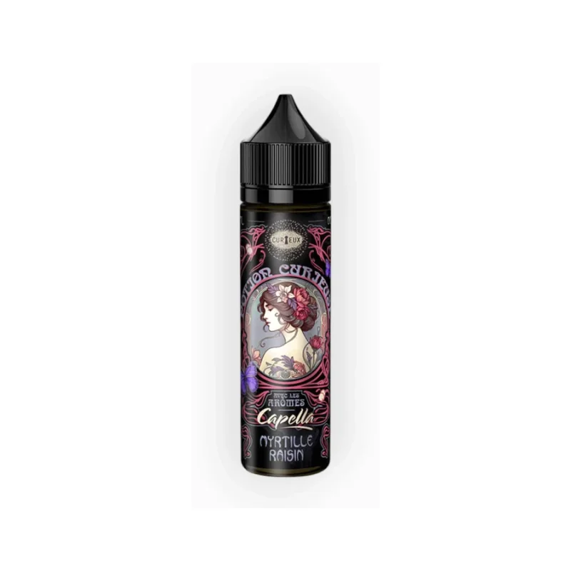 E-liquide Myrtille Raisin 50 mL - Potion Curieuse Curieux