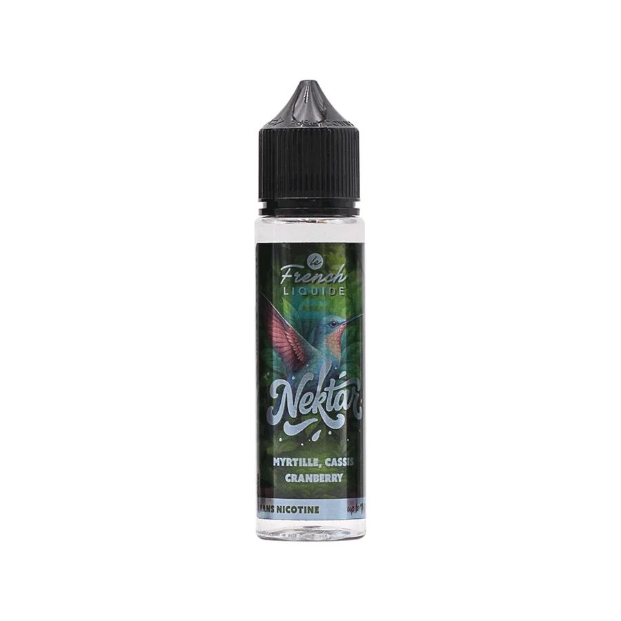 E-liquide Myrtille Cassis Cranberry 50 mL - Nektar (Le French Liquide)
