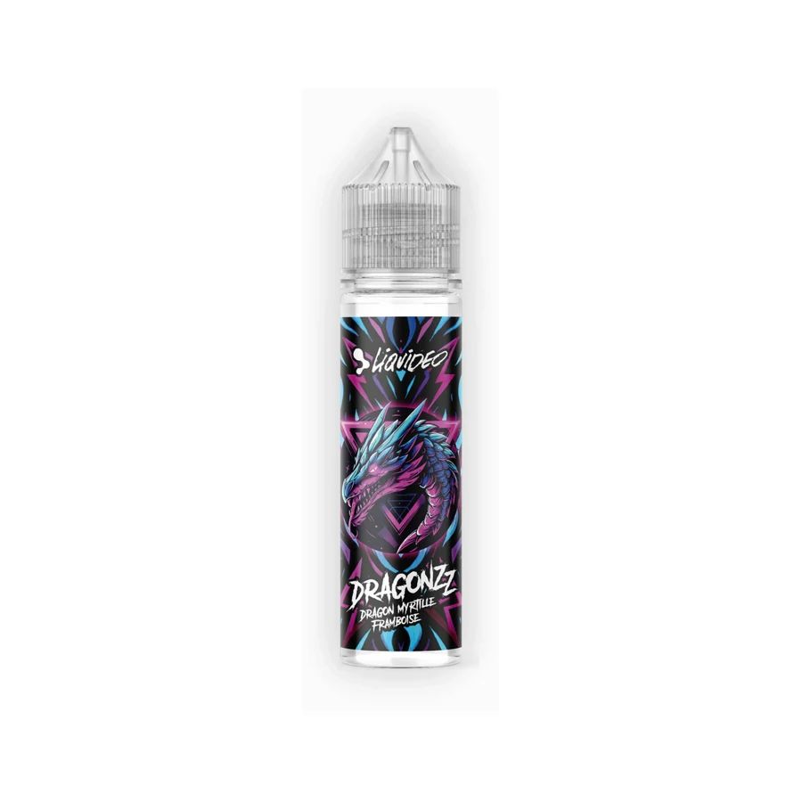E-liquide Dragon Myrtille Framboise 50 mL - Dragonzz Liquideo — Liquideo - Dragonzz