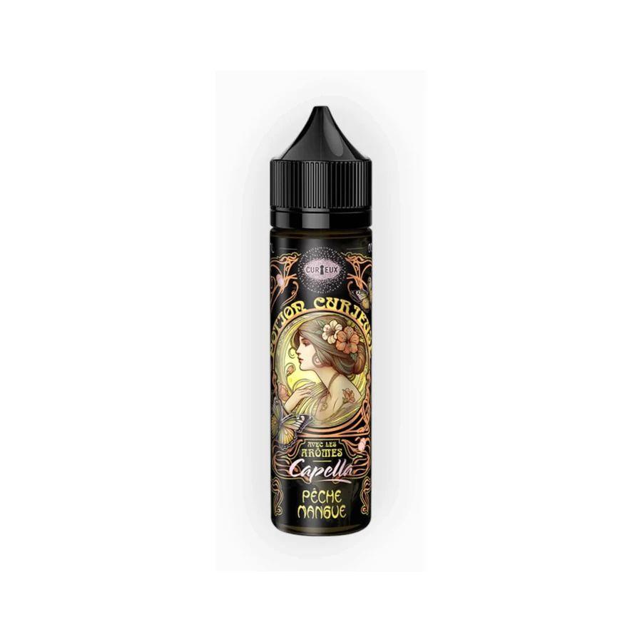E-liquide Pêche Mangue 50 mL - Potion Curieuse Curieux — Curieux - Potion curieuse
