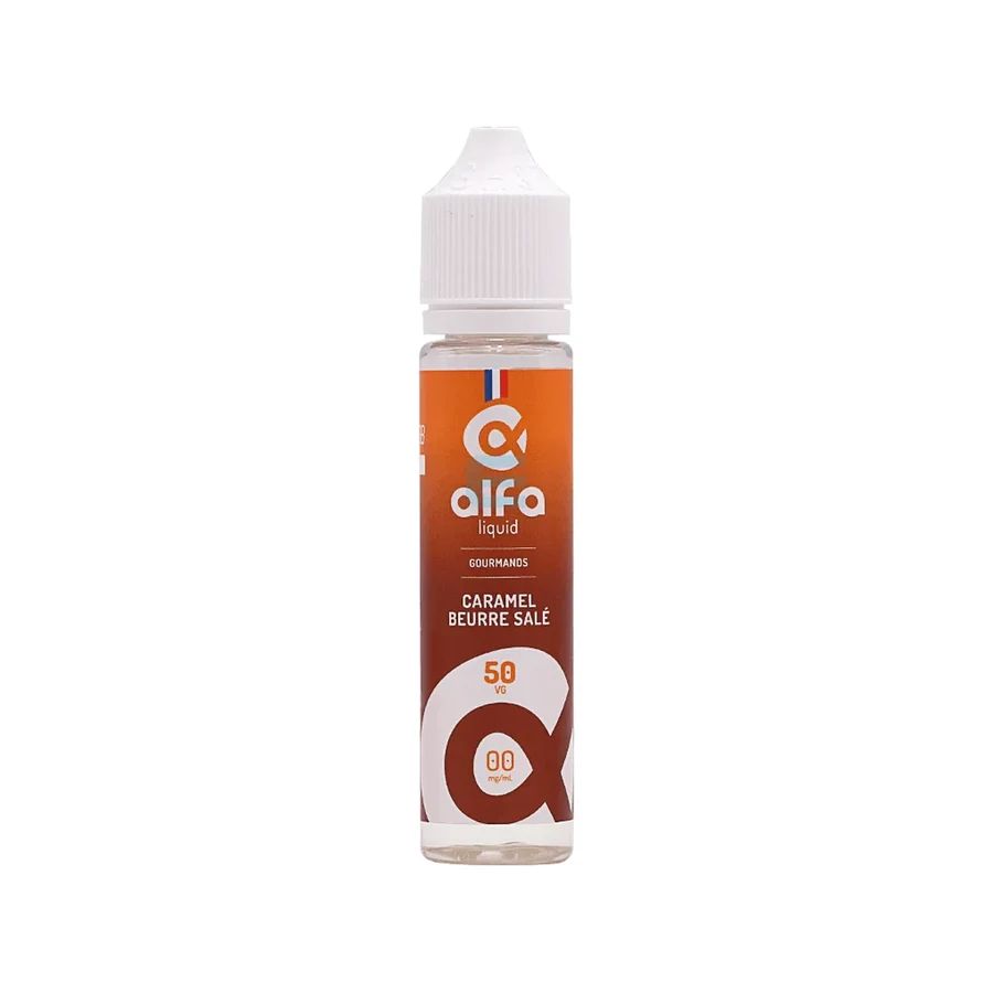 E-liquide Caramel au Beurre Salé (50 VG) 50 mL - Alfaliquid