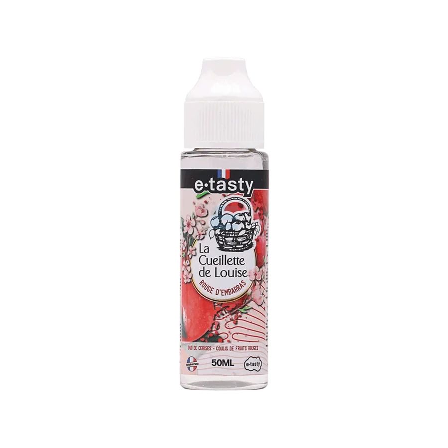 E-liquide Rouge d'Embarras 50 mL - La Cueillette de Louise (E.Tasty)