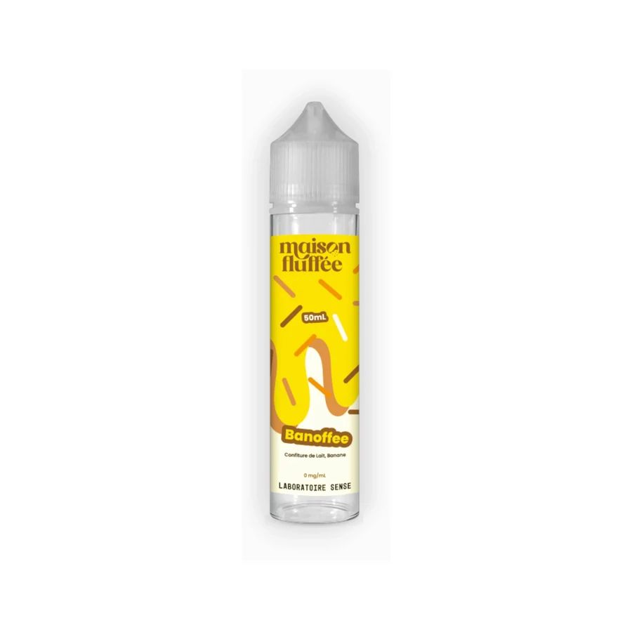 E-liquide Banoffee 50 mL - Maison Fluffee