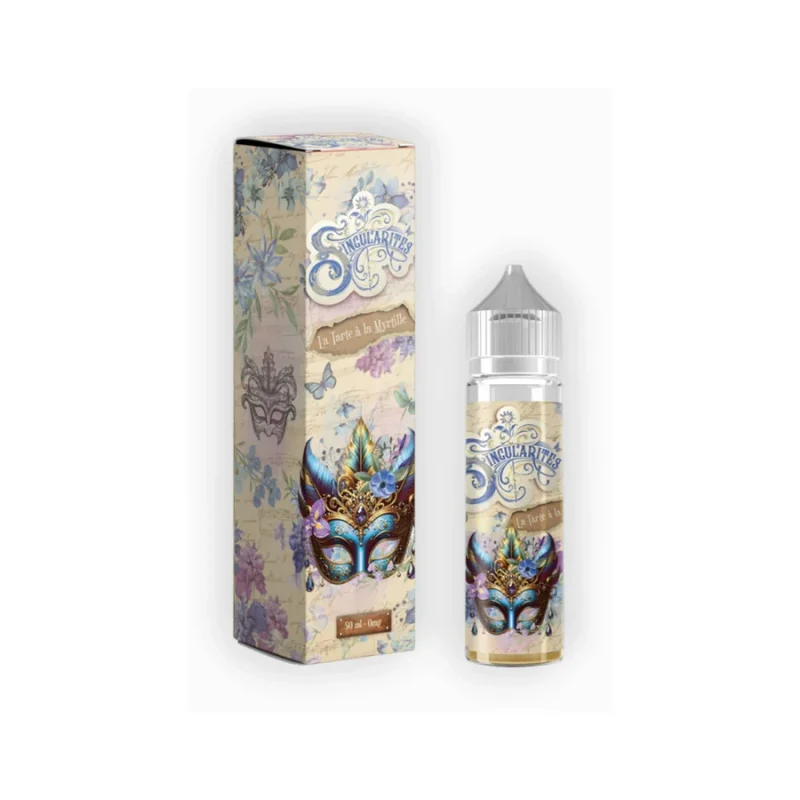 E-liquide La Tarte A La Myrtille 50 mL - Singularités