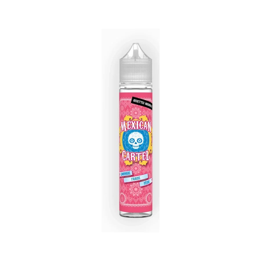 E-liquide Limonade Fraise Pêche 50 mL - Mexican Cartel