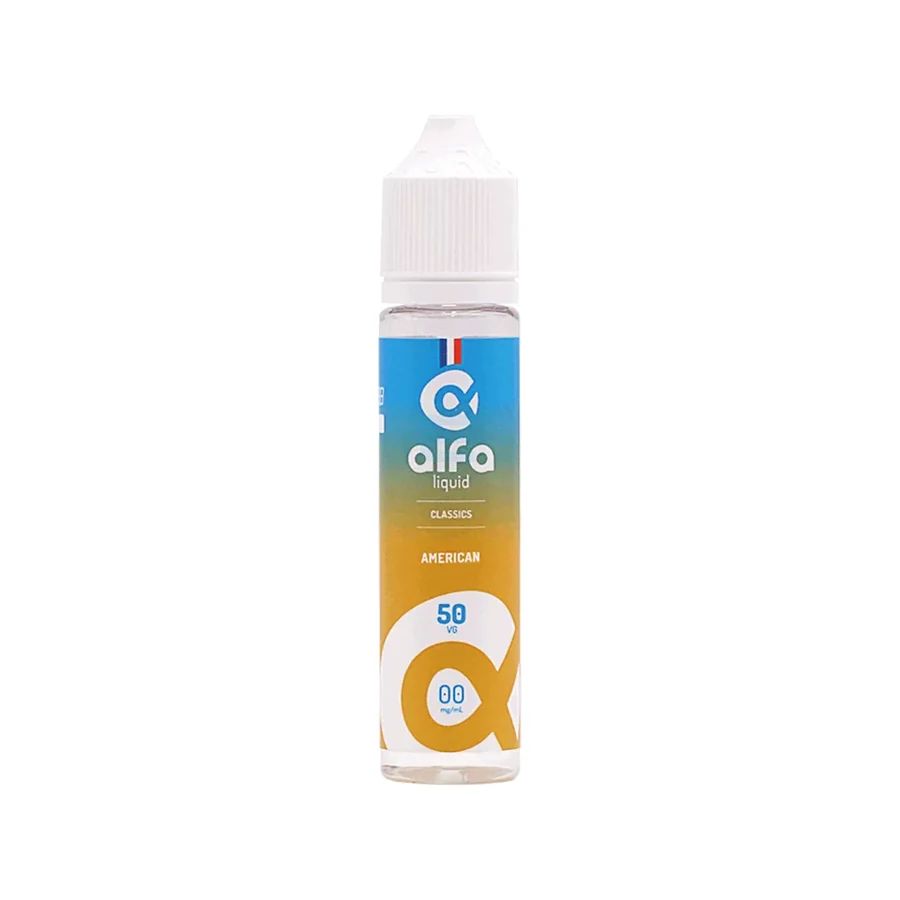 E-liquide American (50 VG) 50 mL - Alfaliquid