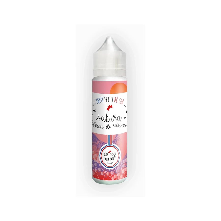E-liquide Sakura Fleurs De Sureau 50 mL - Le Coq Qui Vape
