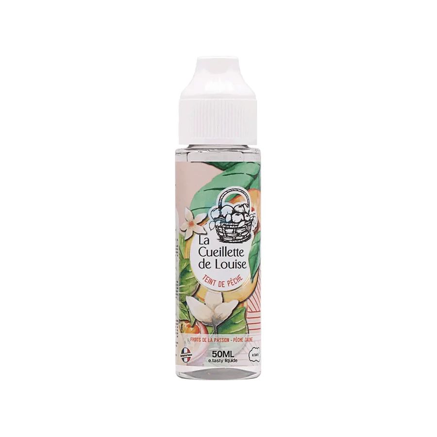 E-liquide Teint de Pêche 50 mL - La Cueillette de Louise (E.Tasty) — E.Tasty - La Cueillette de Louise