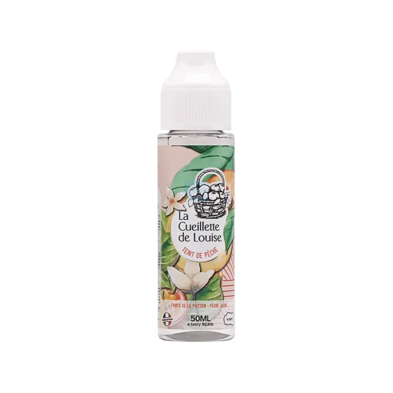 E-liquide Teint de Pêche 50 mL - La Cueillette de Louise (E.Tasty)