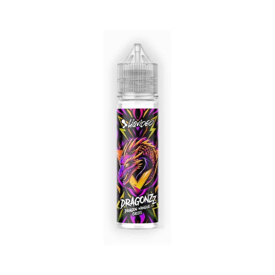 E-liquide Dragon Mangue Cassis 50 mL - Dragonzz Liquideo — Liquideo - Dragonzz