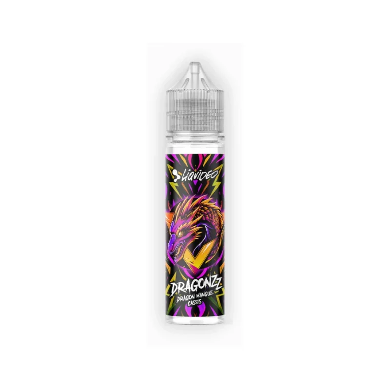 E-liquide Dragon Mangue Cassis 50 mL - Dragonzz Liquideo