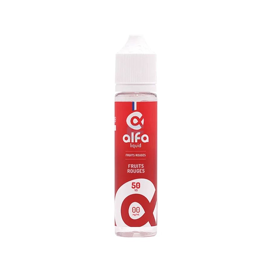 E-liquide Fruits Rouges (50 VG) 50 mL - Alfaliquid