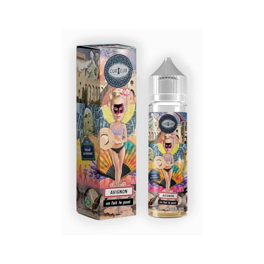 E-liquide Avignon On Fait Le Pont 50 mL - Hexagone (Curieux) — Curieux - Edition Hexagone