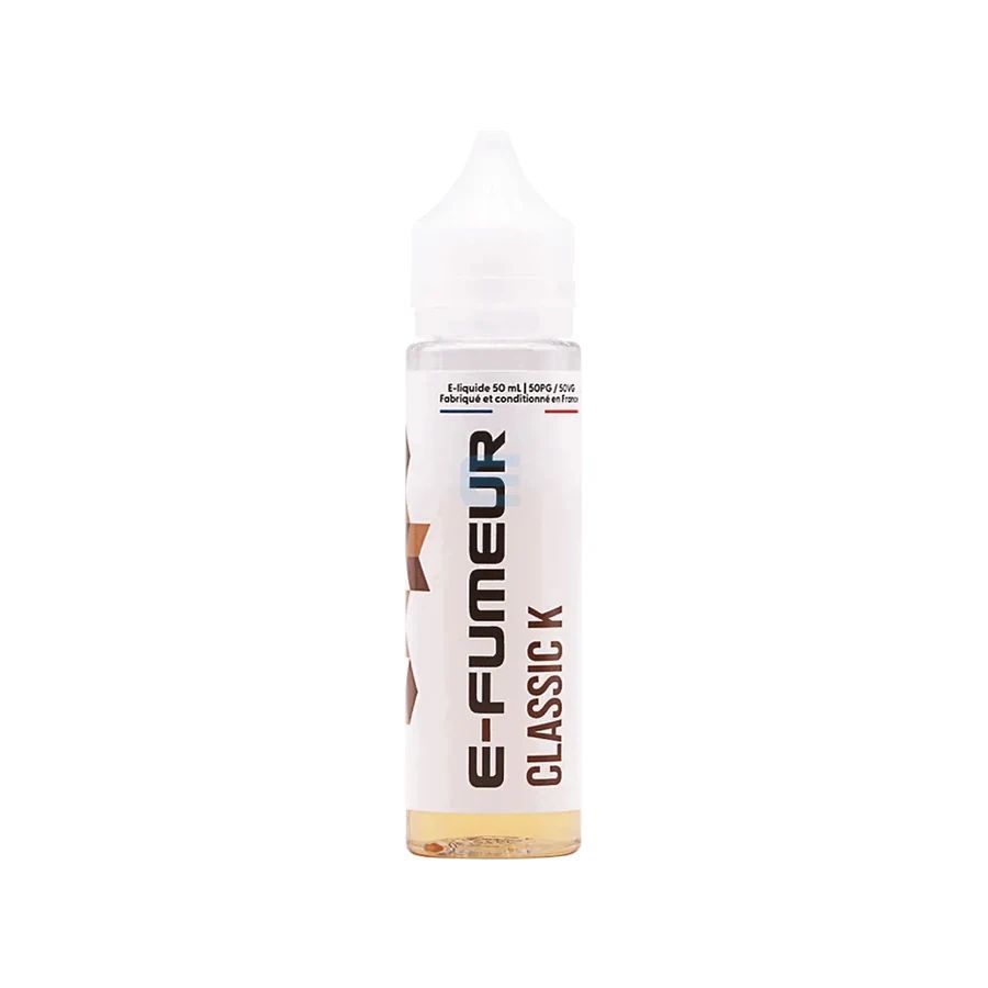 E-liquide Classic K 50 mL - E-FUMEUR — E-Fumeur - E-liquides