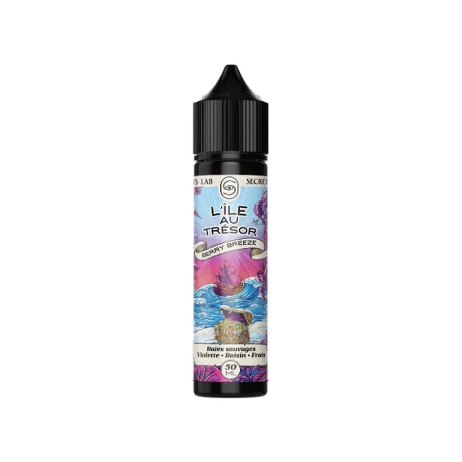 E-liquide Berry Breeze 50 mL - L'Ile au Trésor — Secret's Lab - L'ile au tresor