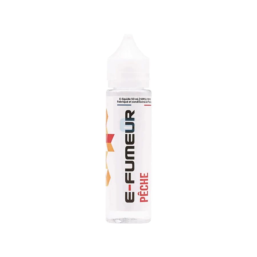 E-liquide Pêche 50 mL - E-FUMEUR — E-Fumeur - E-liquides