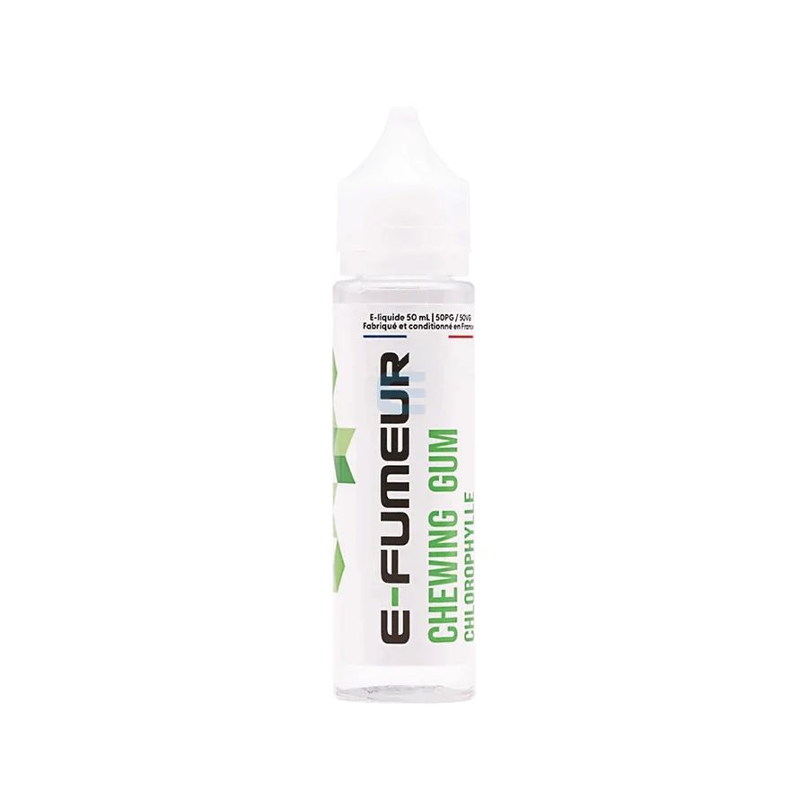 E-liquide Chewing-Gum Chlorophylle 50 mL - E-FUMEUR — E-Fumeur - E-liquides