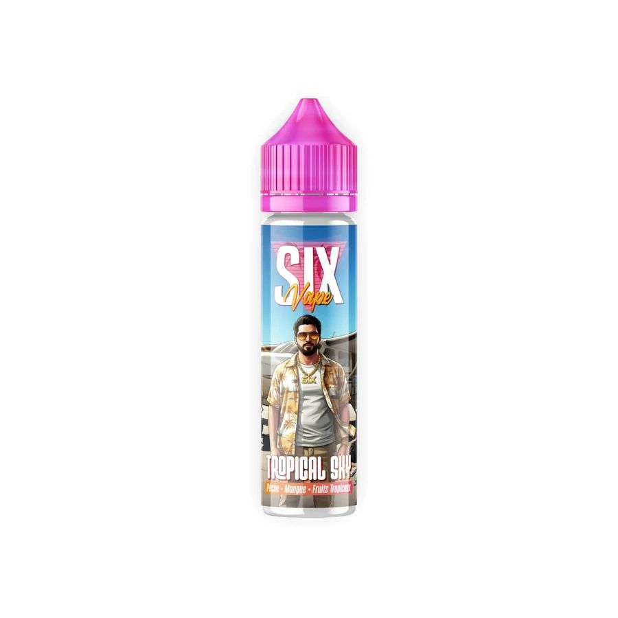 E-liquide Tropical Sky 50 mL - Six Vape (Roykin) — Roykin - Six Vape