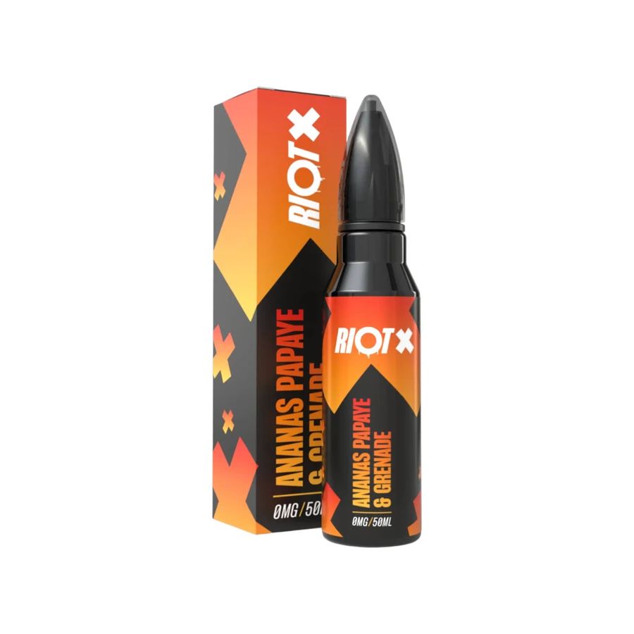 E-liquide Ananas Papaye & Grenade 50 mL - Riot