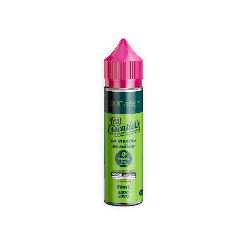 E-liquide La Menthe De Saison 50 mL - Liquidarom