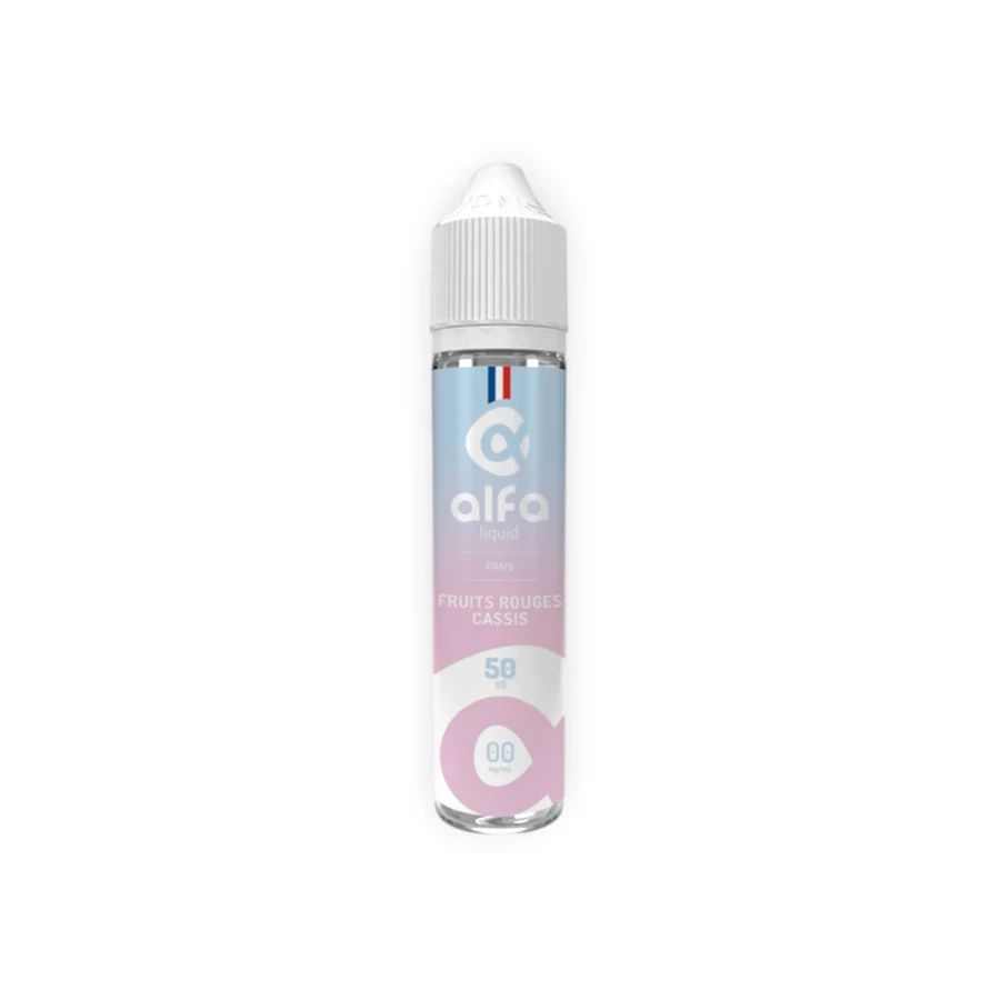 E-liquide Fruits Rouges Cassis (50 VG) 50 mL - Alfaliquid