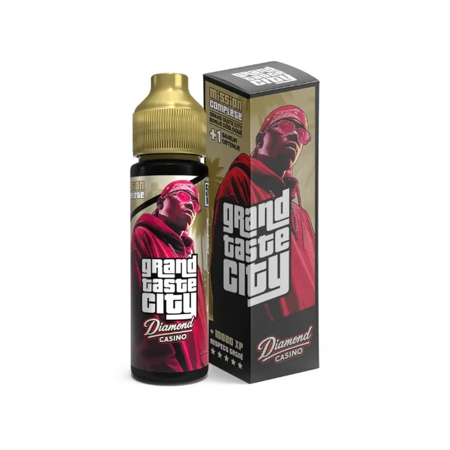 E-liquide Diamond Casino 50 mL - Grand Taste City — Cloud Vapor - Grand Taste City