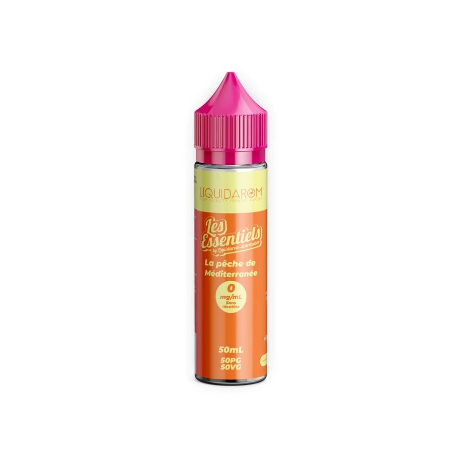 E-liquide La Pêche de Méditerranée 50 mL - Liquidarom