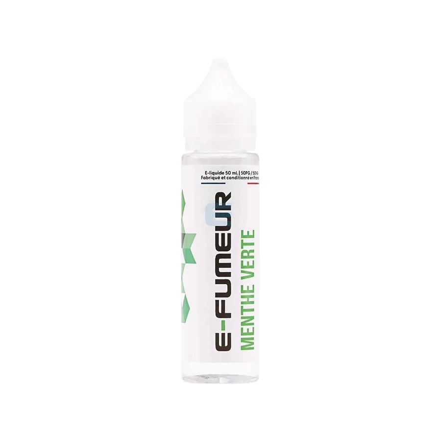 E-liquide Menthe Verte 50 mL - E-FUMEUR — E-Fumeur - E-liquides
