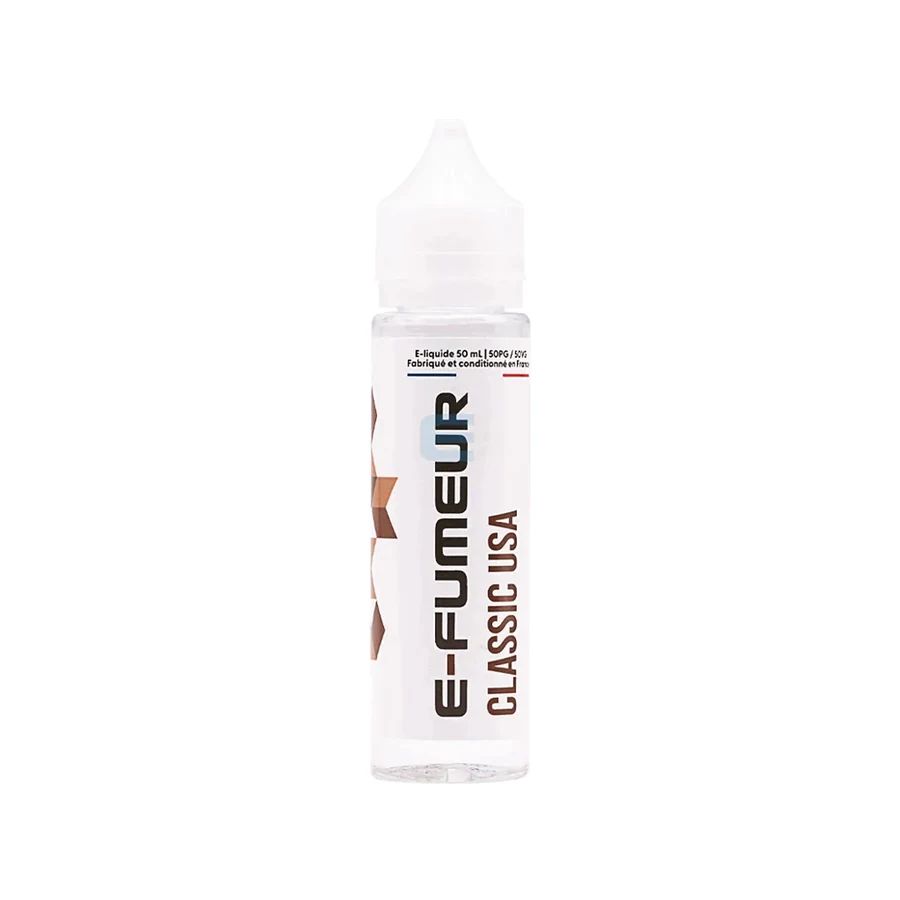 E-liquide Classic USA 50 mL - E-FUMEUR