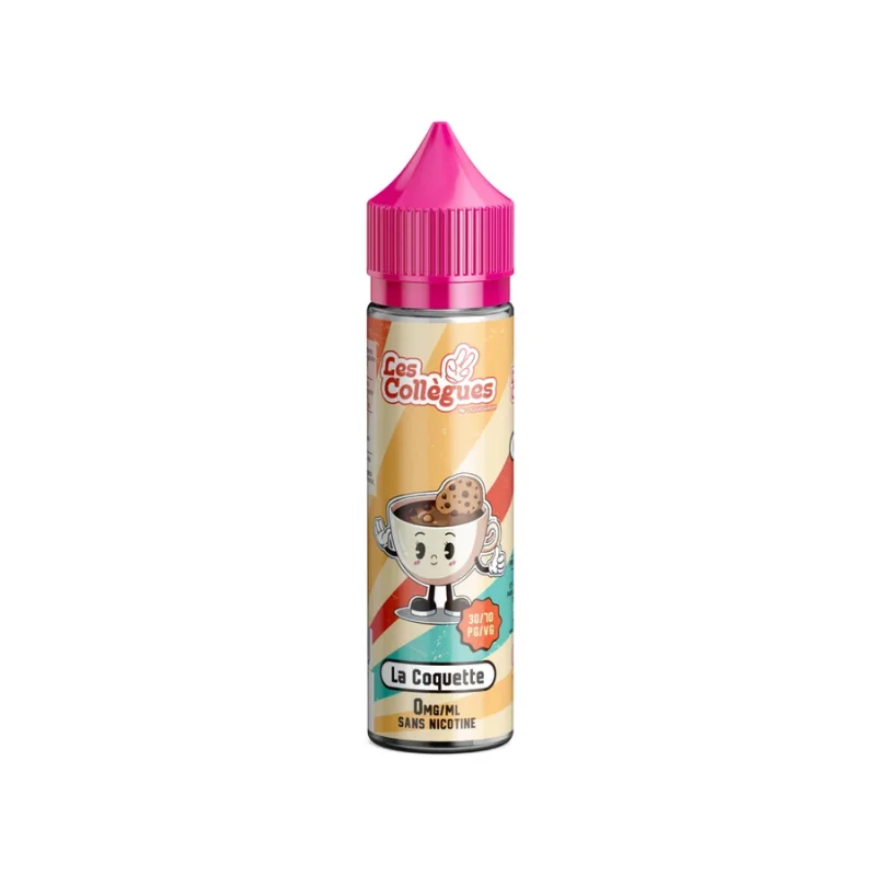 E-liquide La Coquette 50 mL - Les Collègues Liquidarom