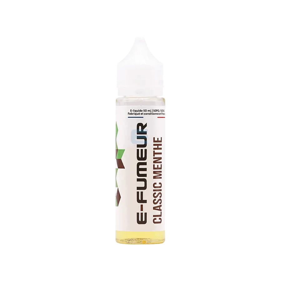 E-liquide Classic Menthe 50 mL - E-FUMEUR — E-Fumeur - E-liquides