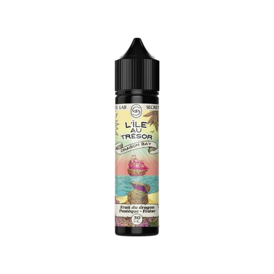 E-liquide Dragon Bay 50 mL - L'Ile au Trésor — Secret's Lab - L'ile au tresor