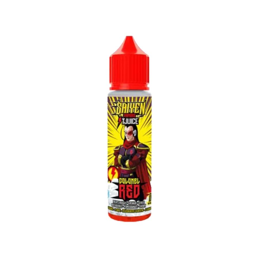 E-liquide Colonel Red 50 mL - Saiyen Vapors x T-Juice — Saiyen Vapors - T-Juice