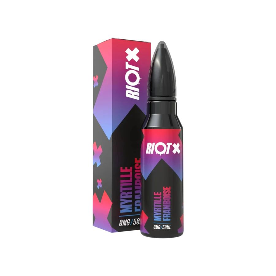E-liquide Myrtille Framboise 50 mL - Riot
