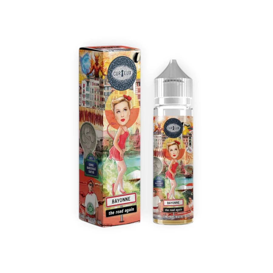 E-liquide Bayonne The Road Again 50 mL - Edition Hexagone Curieux — Curieux - Edition Hexagone