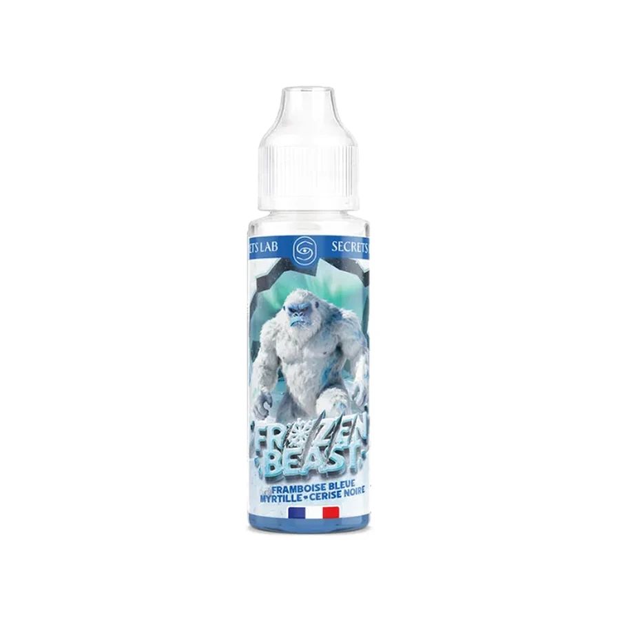 E-liquide Framboise Bleue Myrtille Cerise Noire 50 mL - Frozen Beast — Secret's Lab - Frozen Beast