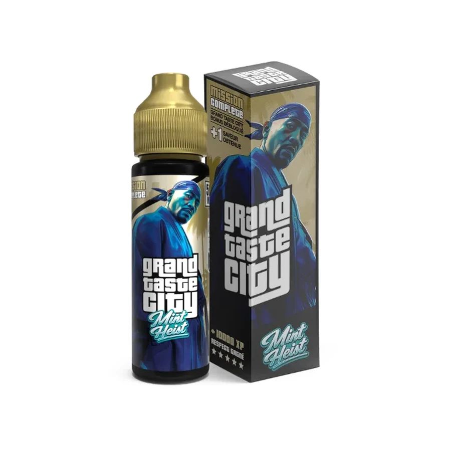 E-liquide Mint Heist 50 mL - Grand Taste City — Cloud Vapor - Grand Taste City