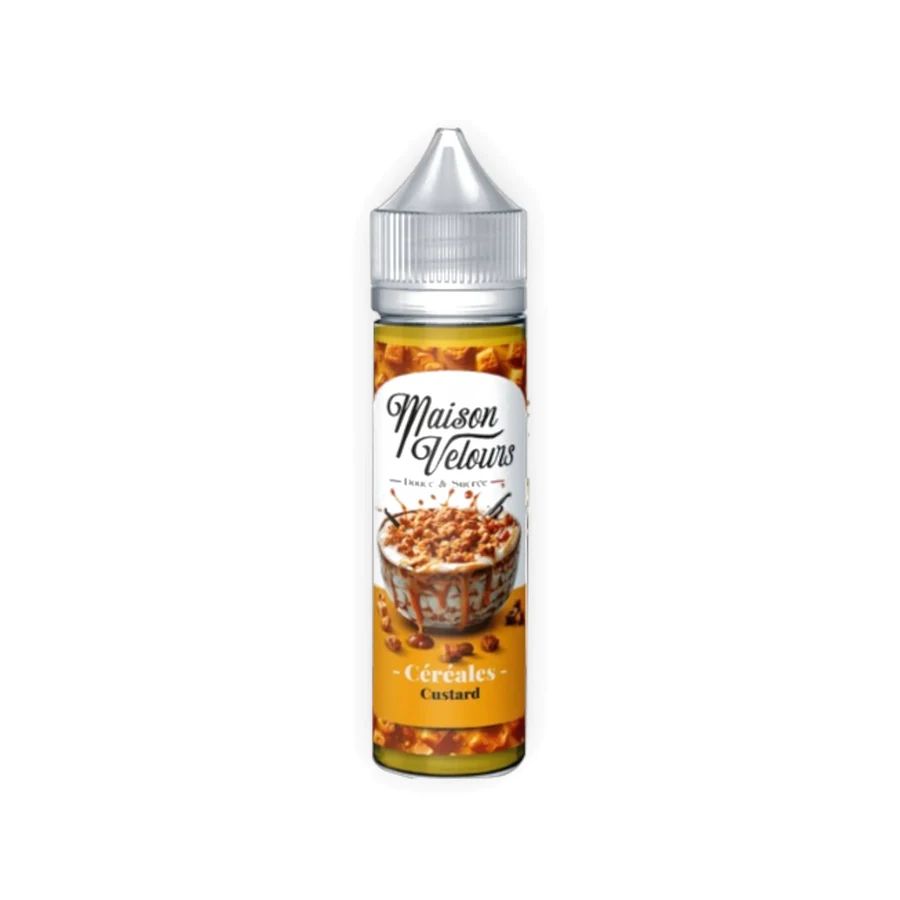 E-liquide Céréales Custard 50 mL - Maison Velours