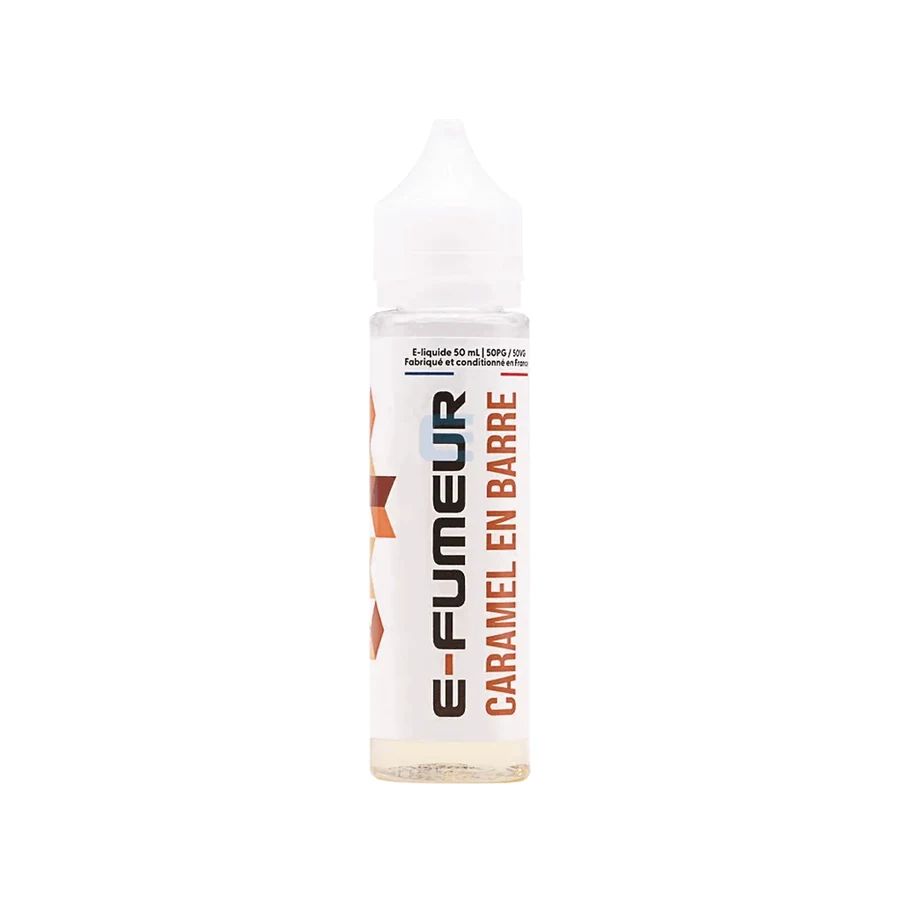E-liquide Caramel en Barre 50 mL - E-FUMEUR — E-Fumeur - E-liquides