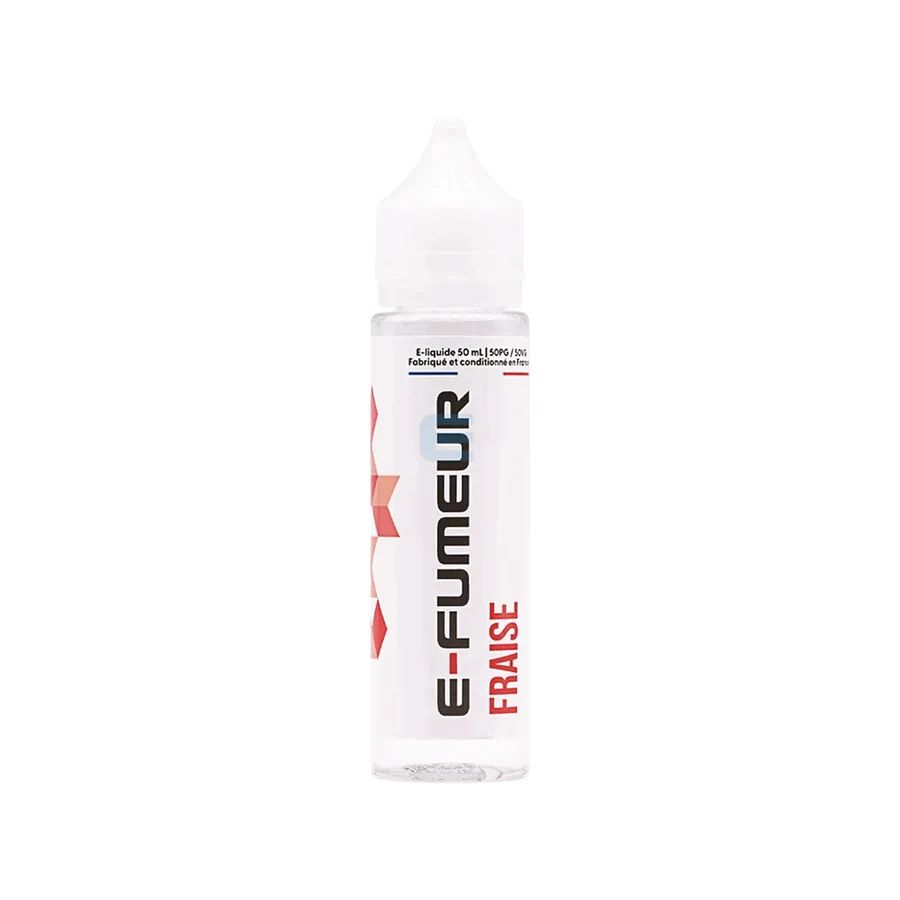 E-liquide Fraise 50 mL - E-FUMEUR — E-Fumeur - E-liquides