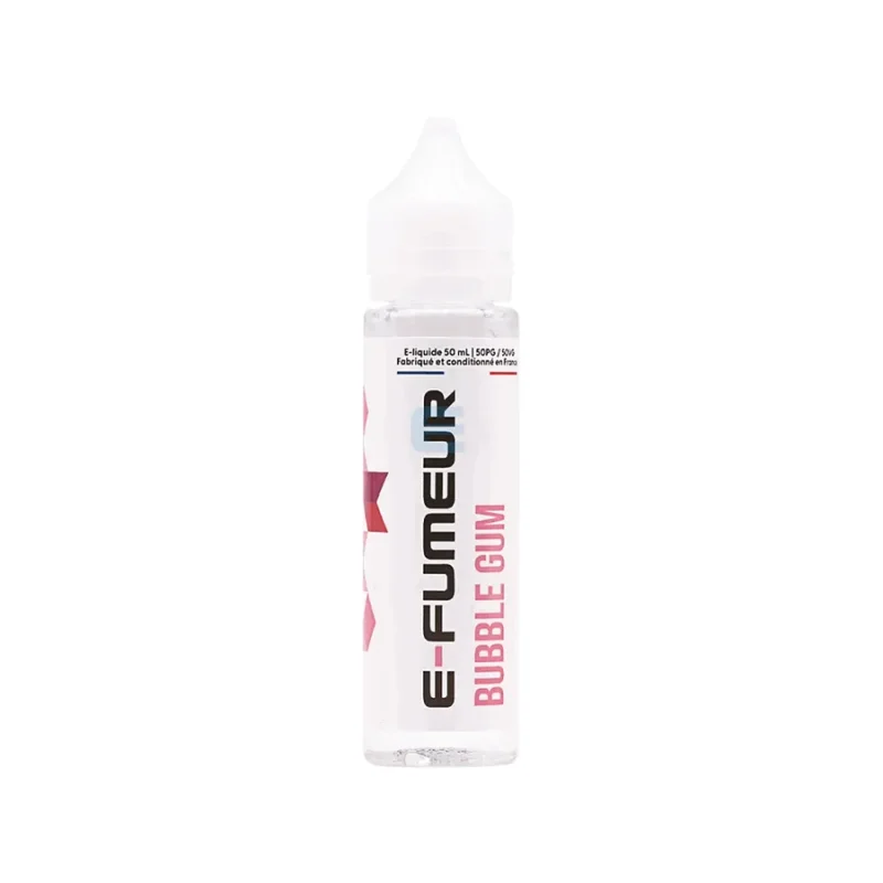 E-liquide Bubble Gum 50 mL - E-FUMEUR