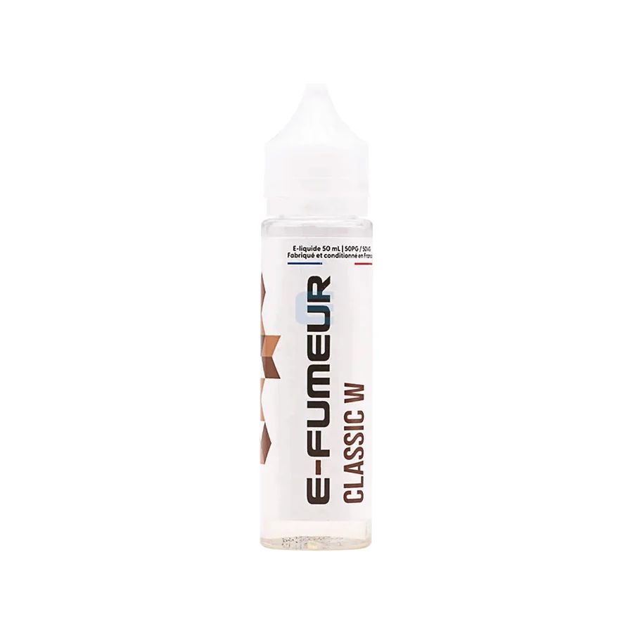 E-liquide Classic W 50 mL - E-FUMEUR — E-Fumeur - E-liquides