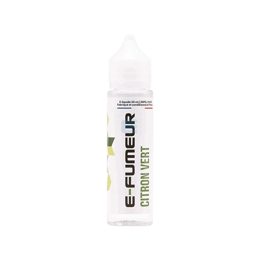 E-liquide Citron Vert 50 mL - E-FUMEUR — E-Fumeur - E-liquides