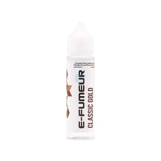 E-liquide Classic Gold 50 mL - E-FUMEUR — E-Fumeur - E-liquides