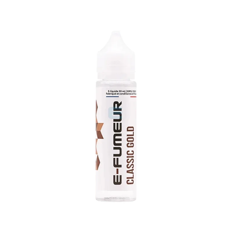 E-liquide Classic Gold 50 mL - E-FUMEUR