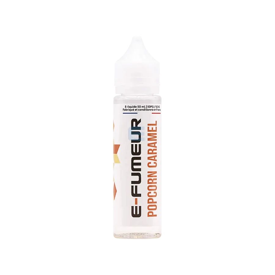 E-liquide Popcorn Caramel 50 mL - E-FUMEUR — E-Fumeur - E-liquides