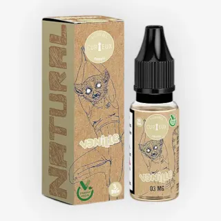 E-liquide Vanille 10 mL - Natural Curieux — Curieux - Edition Natural