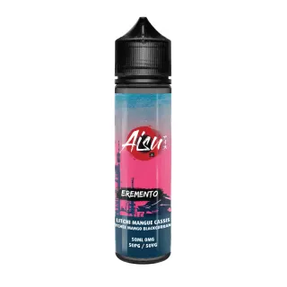 E-liquide Litchi Mangue Cassis 50 mL - Aisu